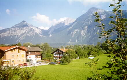 Across from the gasthaus