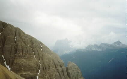 On the mountain