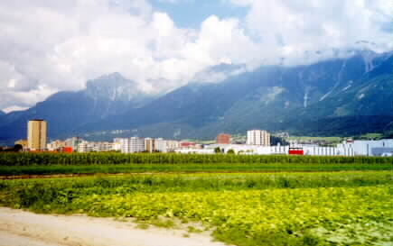 Approaching Innsbruck