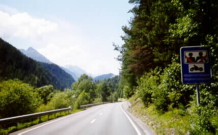 Leaving Landeck