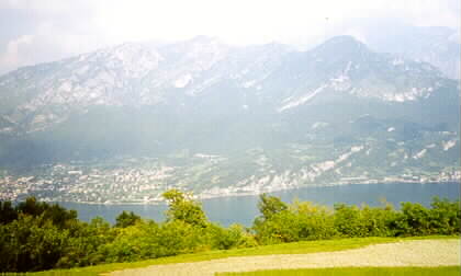 Looking down at Lecco arm