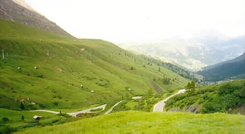 Back down the mountain