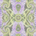 Purple with Green Swirlies