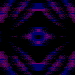Purple Blue Triangles