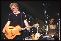Mr. Hall and the dude on drums