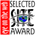 [Eye on the Web Award Selected Site Award]