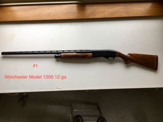 Gun 1 - WInchester Model 1200 12 ga