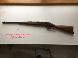 Gun 3 - Savage Model 1899 .303  Octogon Barrel
