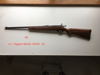 Gun 9 J.C. Higgins Model 103.81 .22
