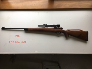 Gun 16 FN? 1952 .270