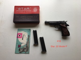 Gun 18 Star .22 Model F