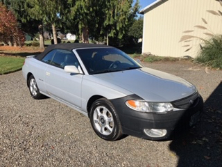 2001 Toyota Solera convertible