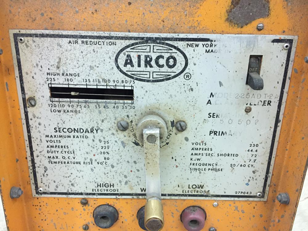 Airco welder