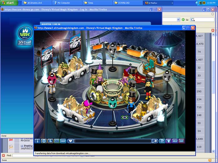 new space mountain room