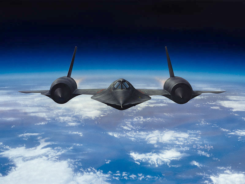 Last Hot Flight by Airbrush Artist Dru Blair