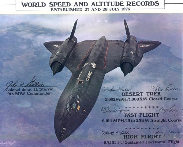 Lockheed SR-71 Black Bird Record1976_auto