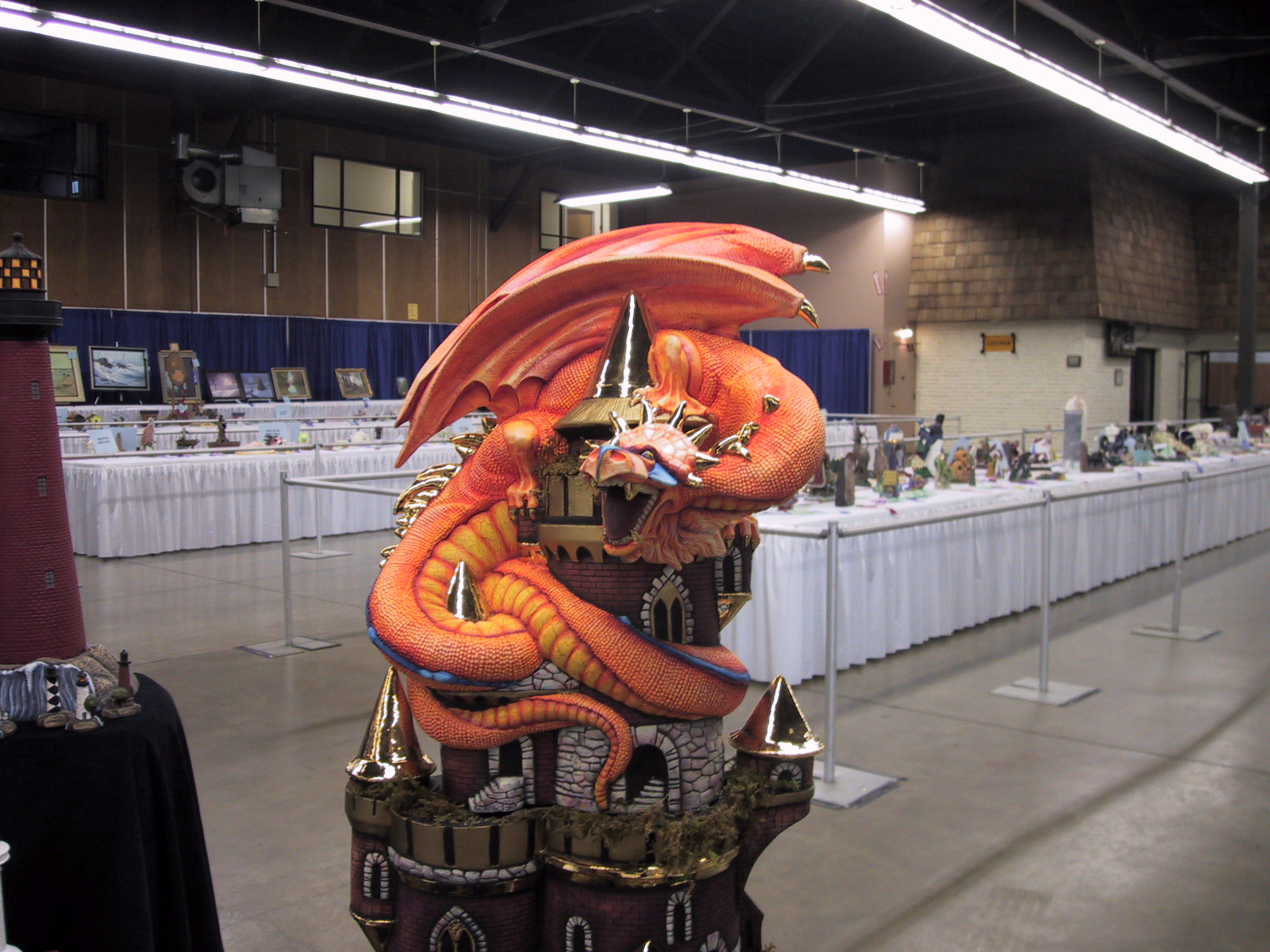 Dragon at Ceramic Show